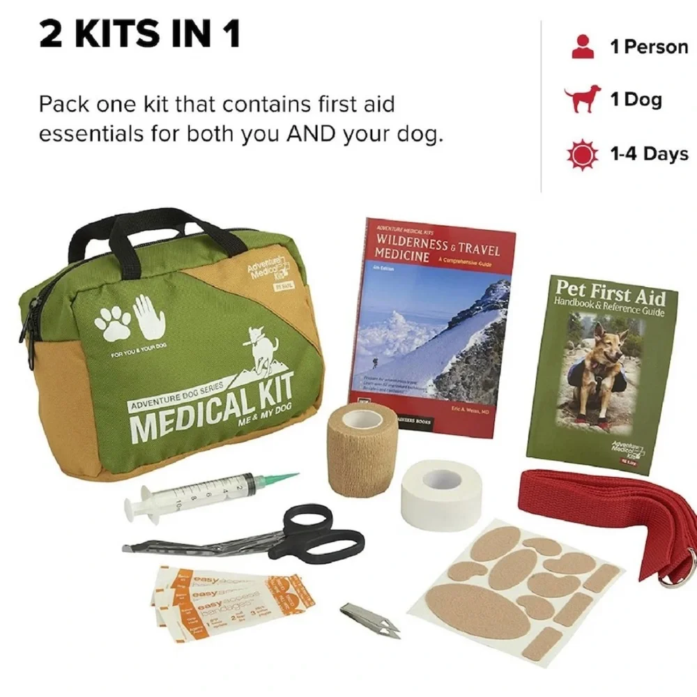 Adventure Dog Medical Kit: Me & My Dog Adventure Dog Series First Aid Kit - NEW